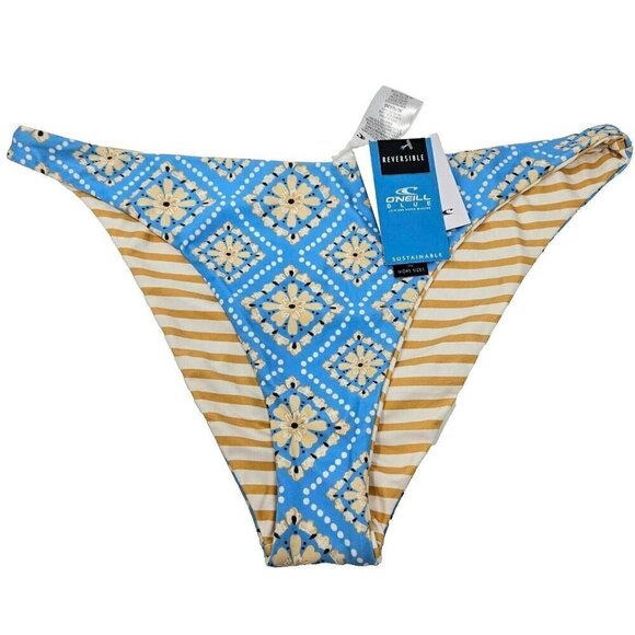 O'Neill Melissa Tile Flamenco Reversible Bikini Bottom Women’s Size XL NEW Beach - Picture 1 of 11